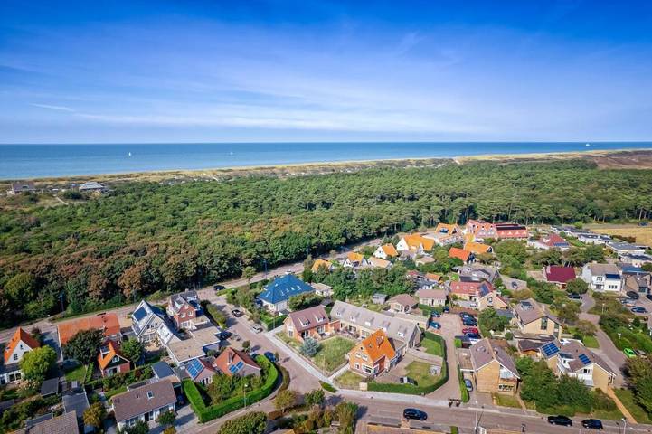 Vakantiehuis voor 4 personen, met tuin en uitzicht op Texel