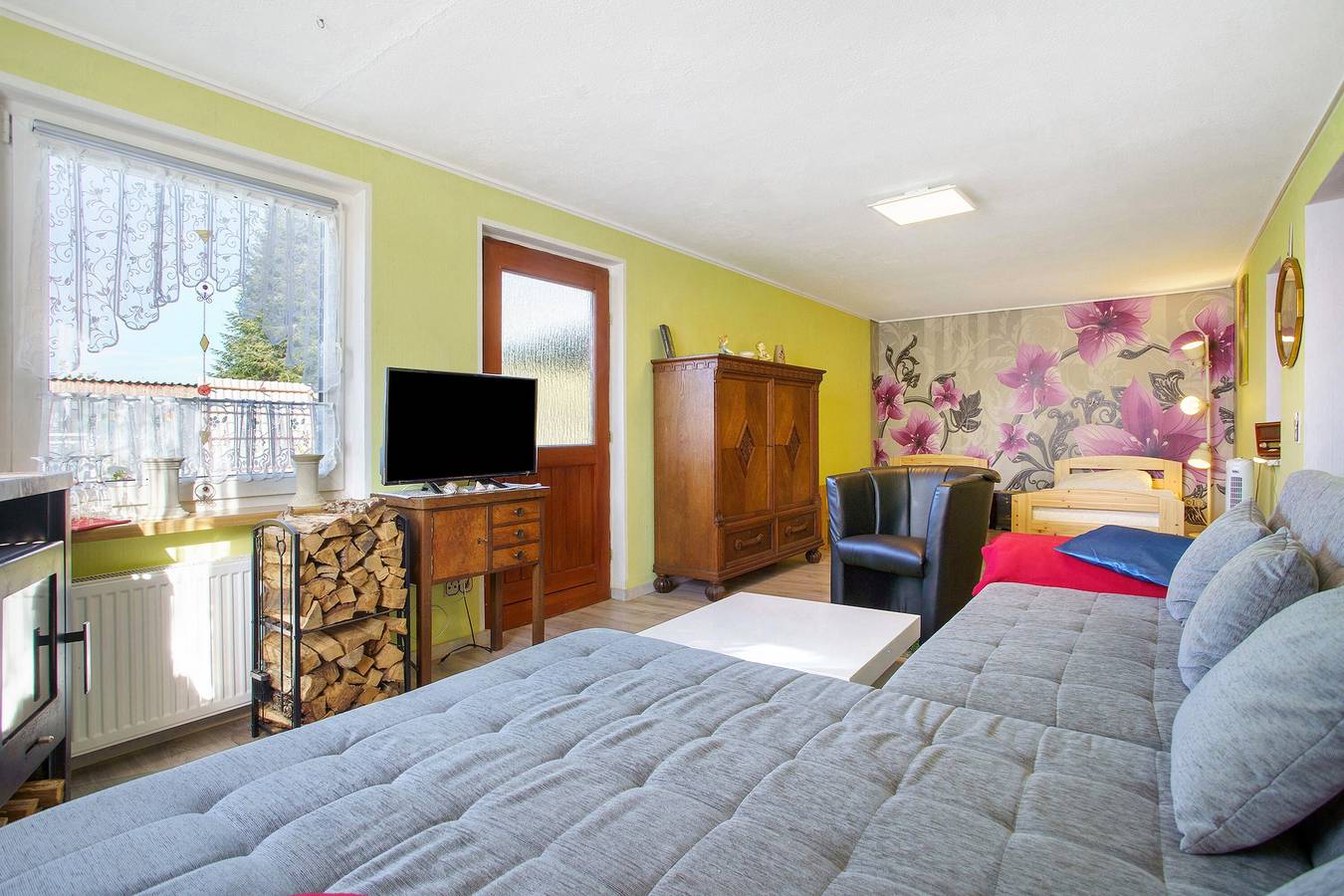 Ganze Wohnung, Ferienwohnung 'Wohnung 2' mit Gemeinschaftsterrasse, Gemeinschaftsgarten und Wlan in Bugewitz, Vorpommern Greifswald