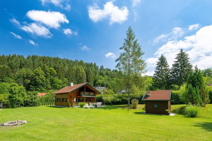 Ferienhaus für 6 Personen, mit Garten und Balkon sowie Whirlpool - 1