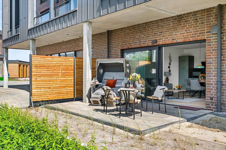 Ganze Wohnung, The View B01 Watt´n Glück - Terrasse, Gartenmöbel, gemein. Sauna, Pkw-Stellplatz in Badedeich Dagebüll, Dagebüll