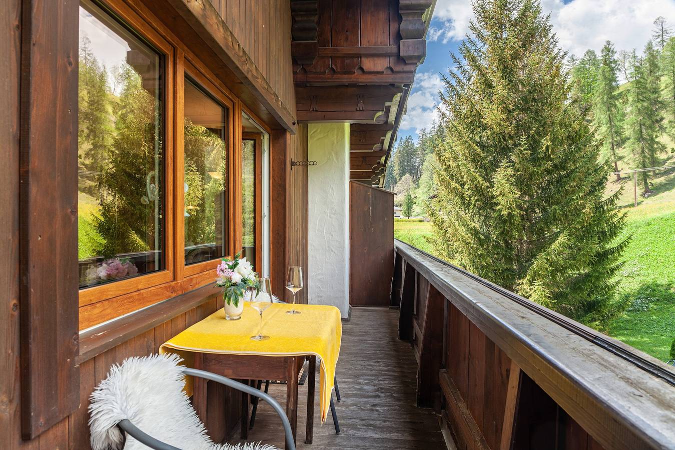 Ganze Wohnung, Ferienwohnung W6 Haus Ganghofer mit Bergblick, Balkon und Wlan in Leutasch, Innsbruck Land