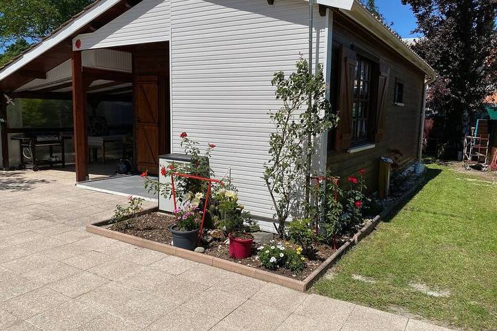 Location de vacances pour 5 personnes, avec jardin et piscine dans Plage de La Hume