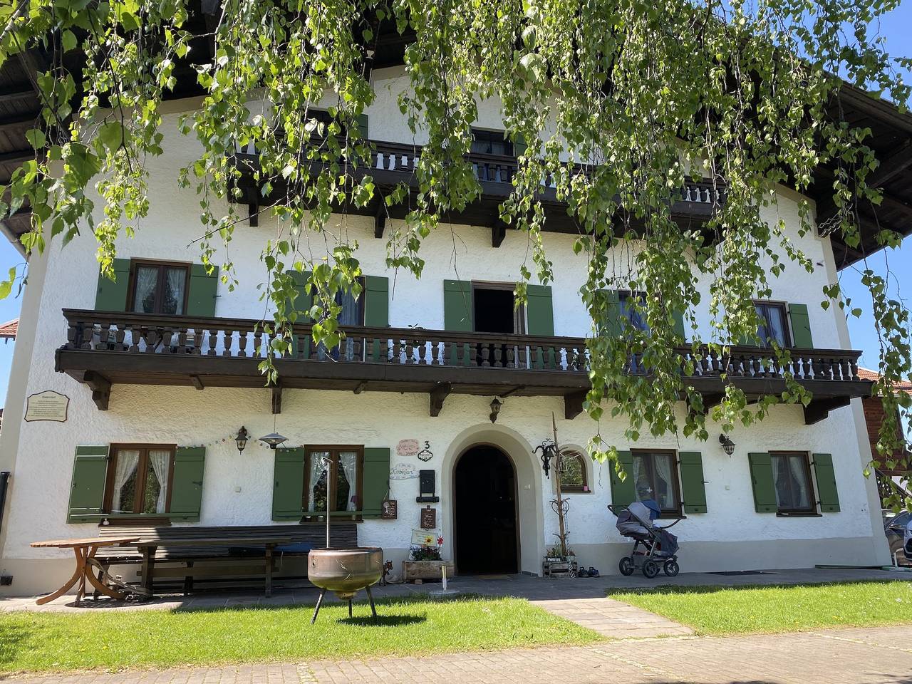 Homerhof - Hofmann Johann junior | Chiemgau Karte - Doppelzimmer 5, ca. 15 qm mit Balkon bis 2 Personen in Rottau, Grassau