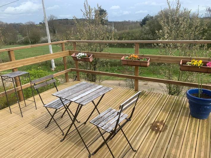 Chambre d’hôte pour 2 personnes, avec Terrasse et Jardin