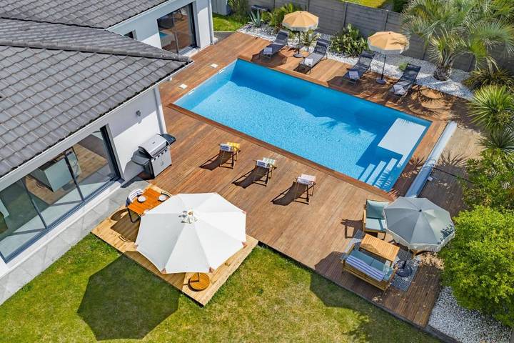 Villa pour 10 personnes, avec piscine