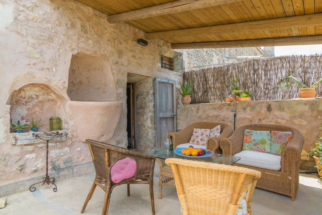 Son Banus - Ferienhaus mit Privatgarten in Manacor. Wifi gratis in Manacor, Mallorca Osten