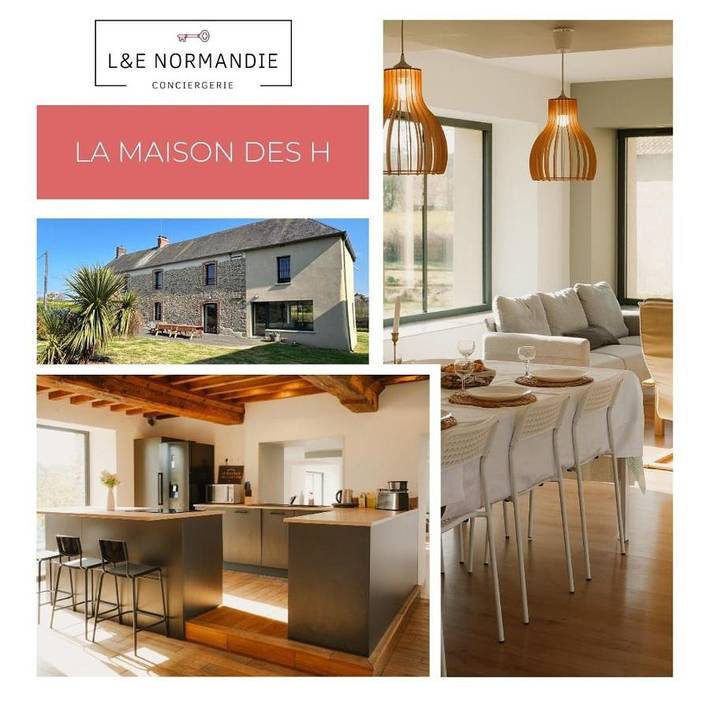 Maison de vacances pour 15 personnes, avec jardin ainsi que vue et vue sur le lac