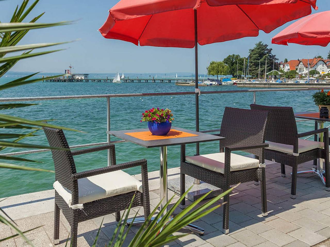 Seehotel Belriva - Komfort Apartment in Hagnau am Bodensee, Region Bodensee-Oberschwaben