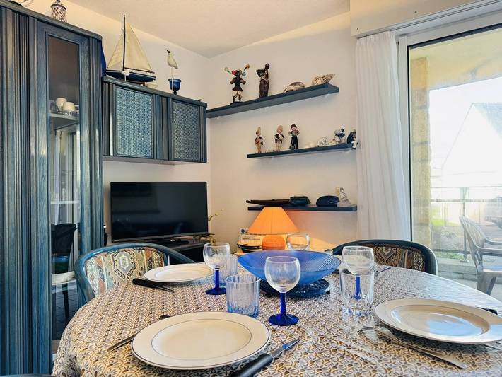 Ganze Ferienwohnung, Ferienwohnung für 4 Personen mit Terrasse in Quiberon, Côte des Mégalithes