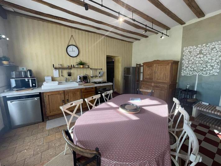 Location de vacances pour 9 personnes, avec terrasse et jardin à Ballan-Miré - 4