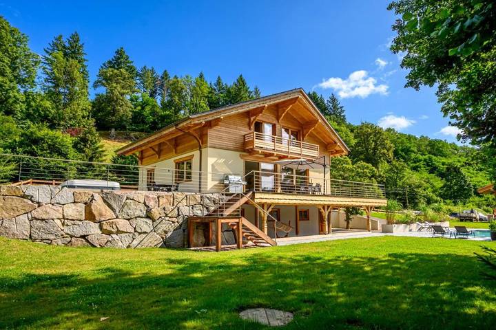 Villa pour 10 personnes, avec jardin ainsi que vue et piscine en Alsace - 3