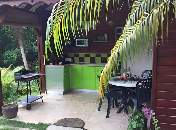 Chalet pour 2 personnes, avec jardin