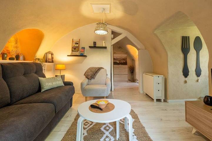 Maison de vacances pour 4 personnes, avec jacuzzi à Tourrette-Levens