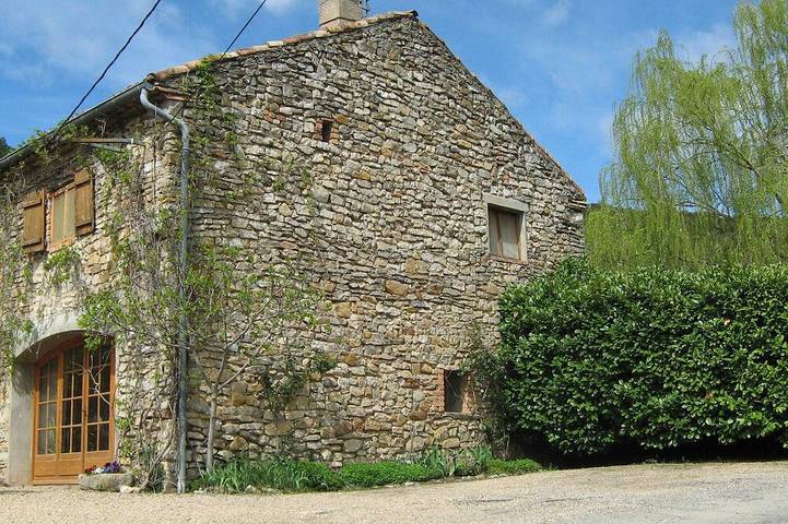 La cabaña azul ------- in Saint-Christol-lès-Alès, Cevenas