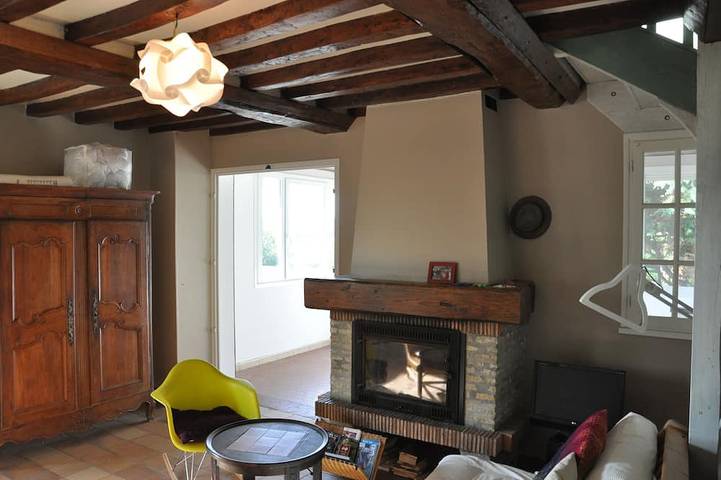 Gîte pour 7 personnes, avec jardin et terrasse à Étréham