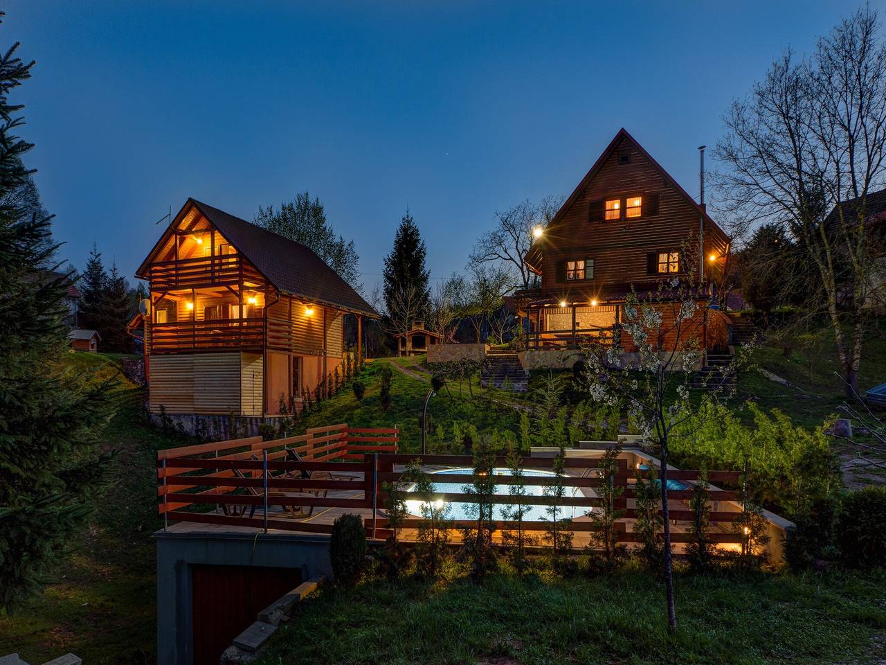 Ferienhaus in Brod Moravice mit Pool in Delnice, Primorje-Gorski Kotar