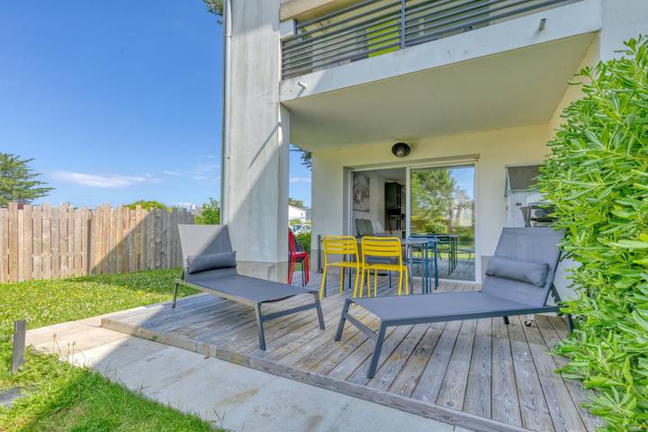 Appartement de vacances pour 6 personnes, avec Jardin