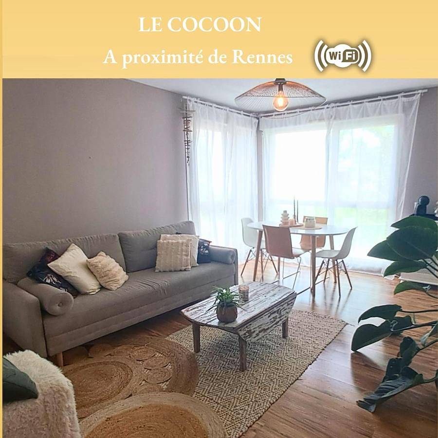 Appartement entier, Le Cocon-proche Rennes in Le Rheu, Région de Rennes