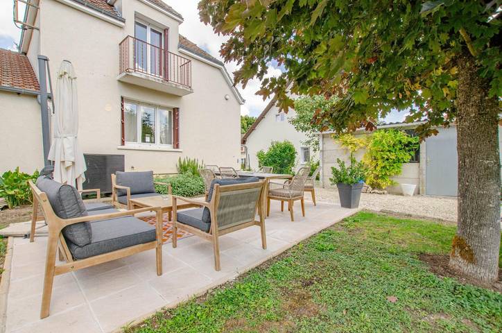 Gîte pour 6 personnes, avec Balcon ainsi que Terrasse et Jardin