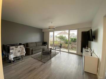 Gîte pour 5 personnes, avec vue et balcon à Benerville-sur-Mer