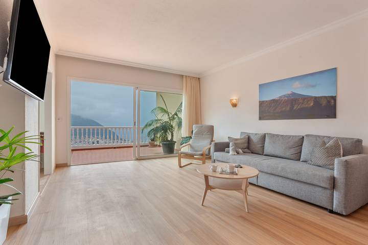 Apartamento para 6 personas, con jardín en Los Realejos