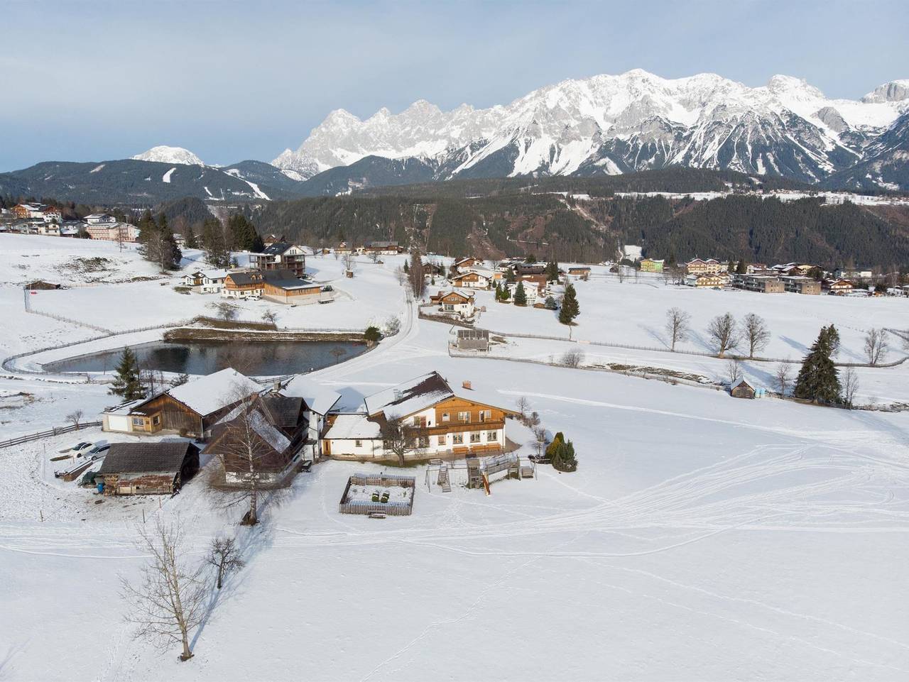 Pension Braunhofer - Doppelzimmer mit Balkon mit Üf in Rohrmoos, Schladming-Dachstein