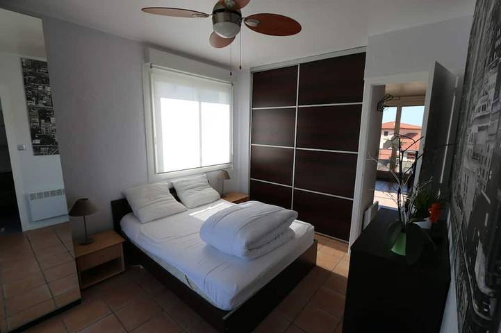 Gîte pour 4 personnes, avec balcon dans Plage De La Graviere Hossegor - 2