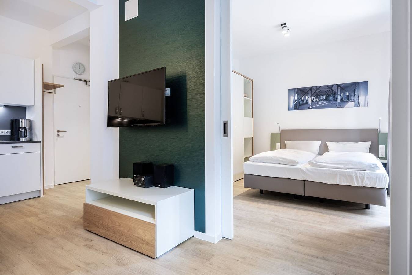 Appartamento intero, Tolles 2-Zimmer-Apartment mit Balkon in bester Hafenlage - Saunabereich inklusiv in Wismar, North-West Mecklenburg (Wismar region)