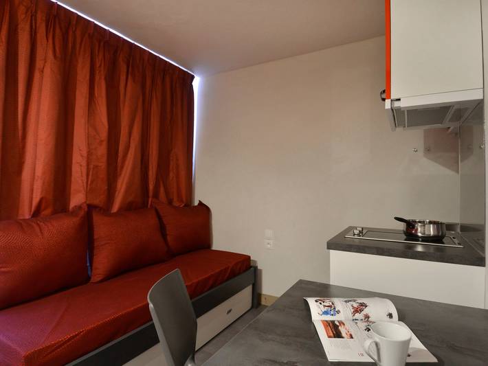 Gîte pour 2 personnes, avec balcon dans La Plagne-Tarentaise - 3