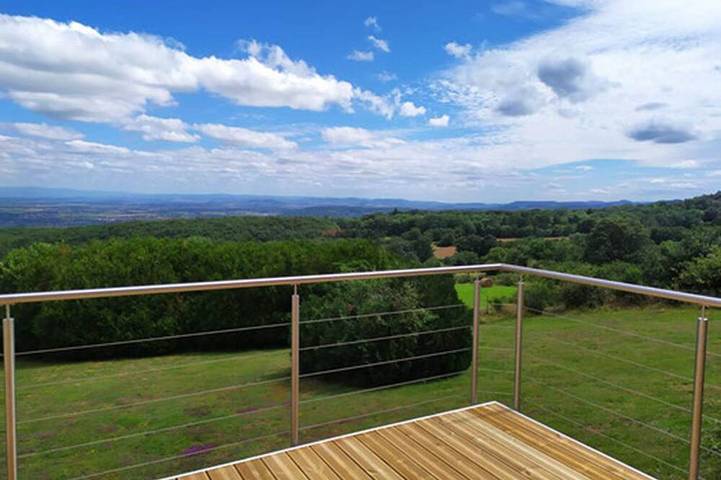 Villa pour 8 personnes, avec Terrasse ainsi que Jardin et Piscine