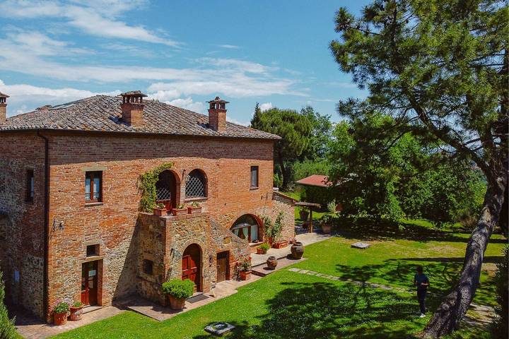 Villa für 11 Personen, mit Garten und Pool in Torrita di Siena