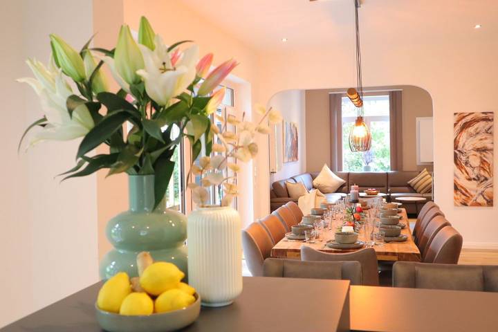 Ferienhaus für 10 Personen, mit Sauna und Ausblick sowie Garten in Elbe-Weser