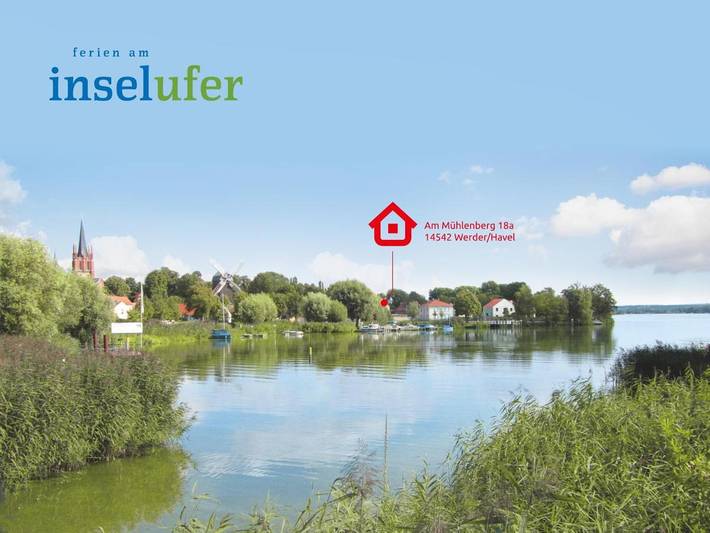 Ferienwohnung für 2 Personen, mit Ausblick und Garten sowie Seeblick am Schwielowsee - 3