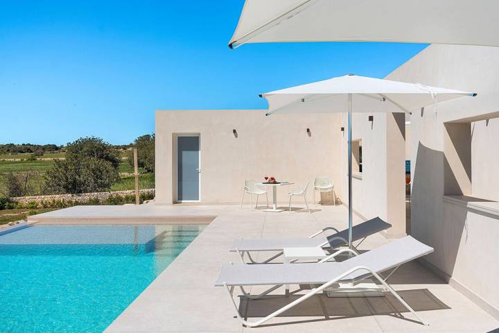 Ferienhaus für 4 Personen, mit Pool