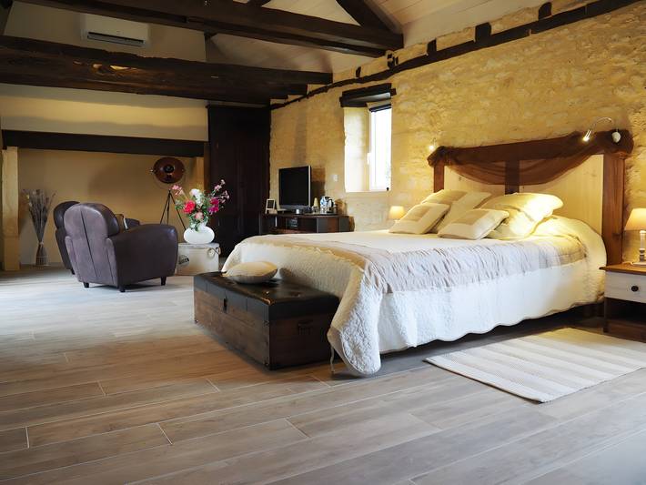 Chambre d’hôte pour 2 personnes, avec jardin en Dordogne