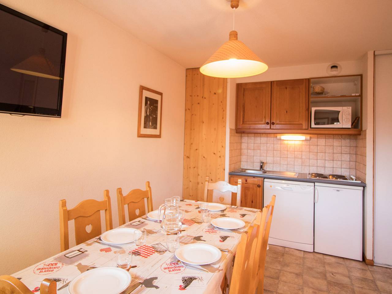 Appartement entier, Appartement confortable 6 pers, proche navettes, à Aussois in Aussois, Région de Saint-Jean-de-Maurienne