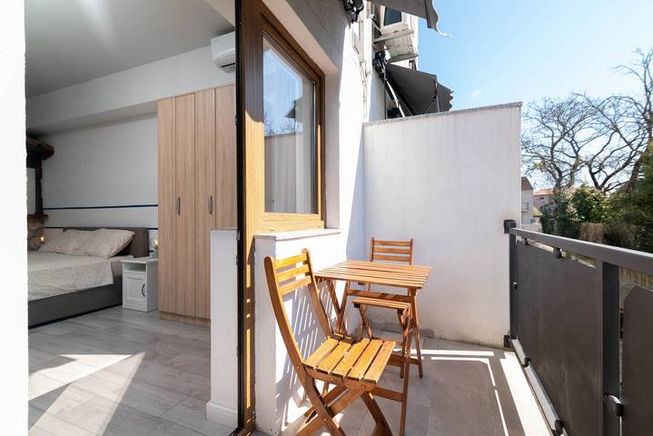 Ferienwohnung für 2 Personen, mit Balkon/Terrasse