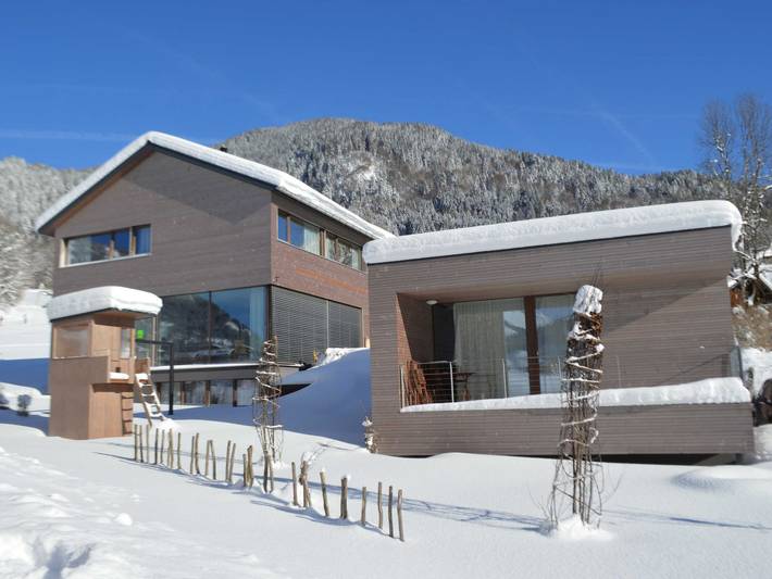 Ferienwohnung für 6 Personen, mit Terrasse und Ausblick sowie Garten in Schoppernau - 2
