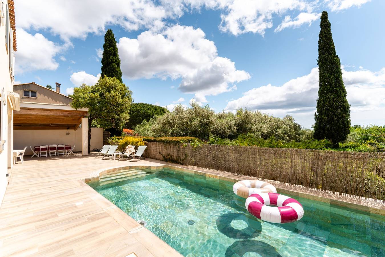 Villa für 12 mit Privatpool nahe Béziers in Boujan-sur-Libron, Côte d'Améthyste