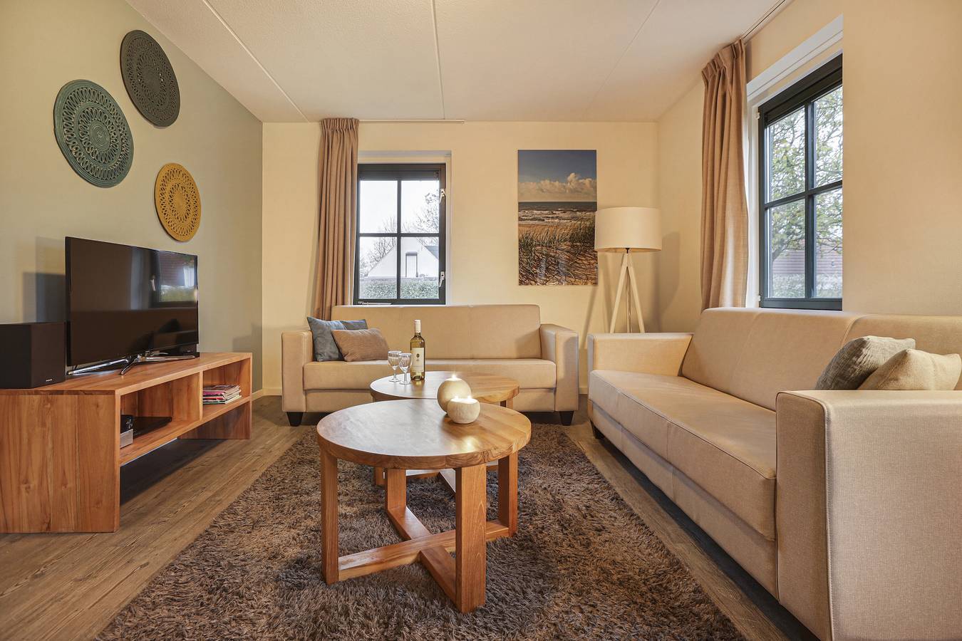 Bungalow für 8 Personen mit Balkon/Terrasse in Burgh-Haamstede, Zeeuwse Kust