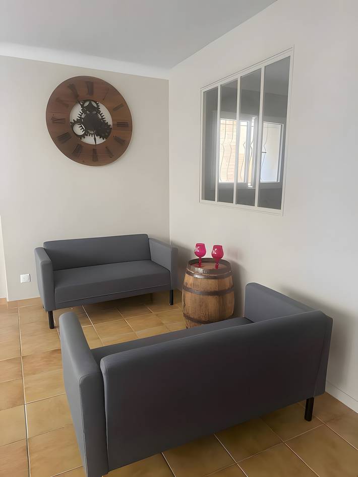 Room 'Terracota' with Shared Garden and Wi-Fi in Elne, Côte d'Améthyste