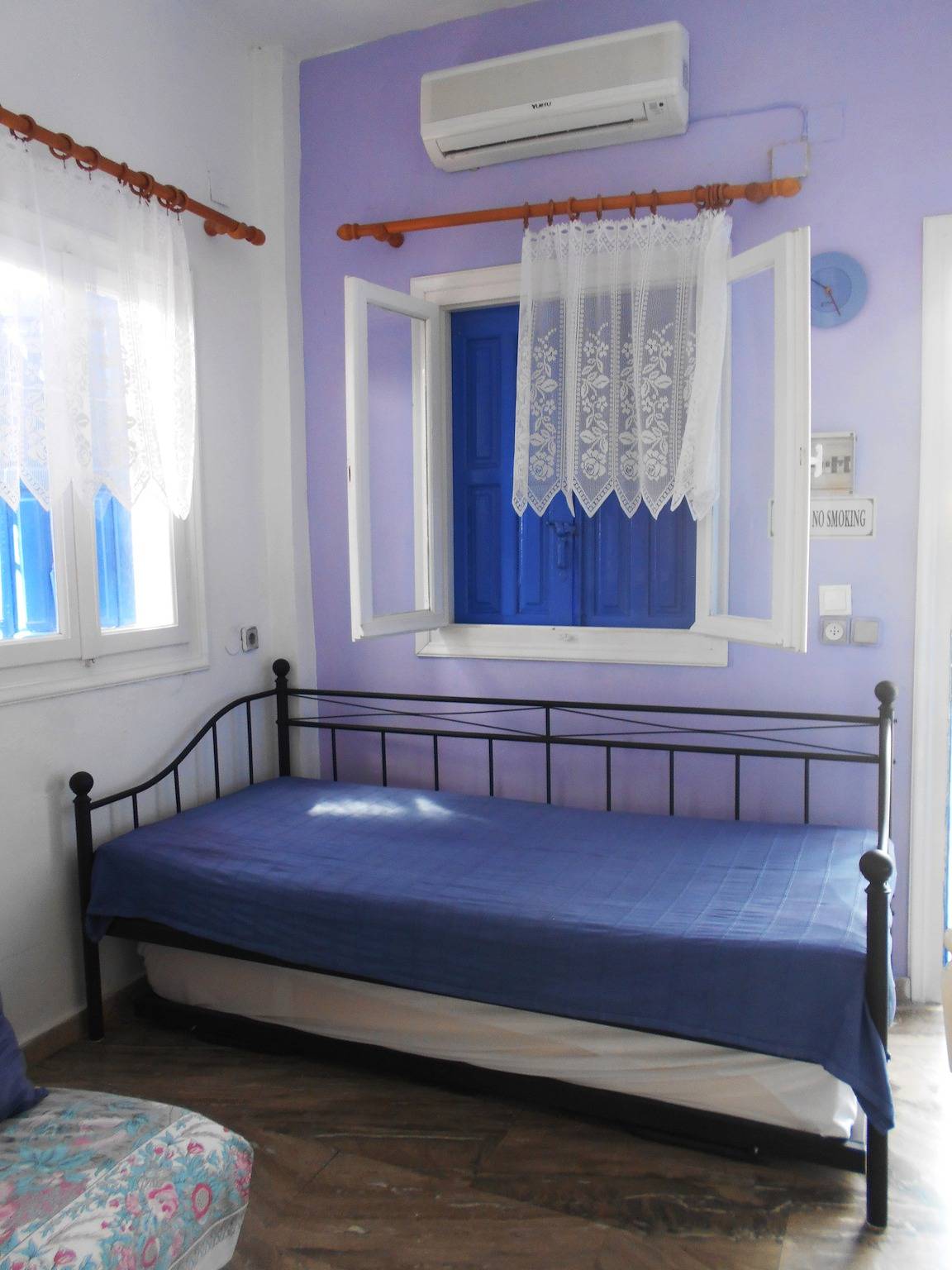 Ganze Wohnung, Apartment mit Terrasse in Marathokampou 33 m² in Kampos Marathokampou, Marathokambos