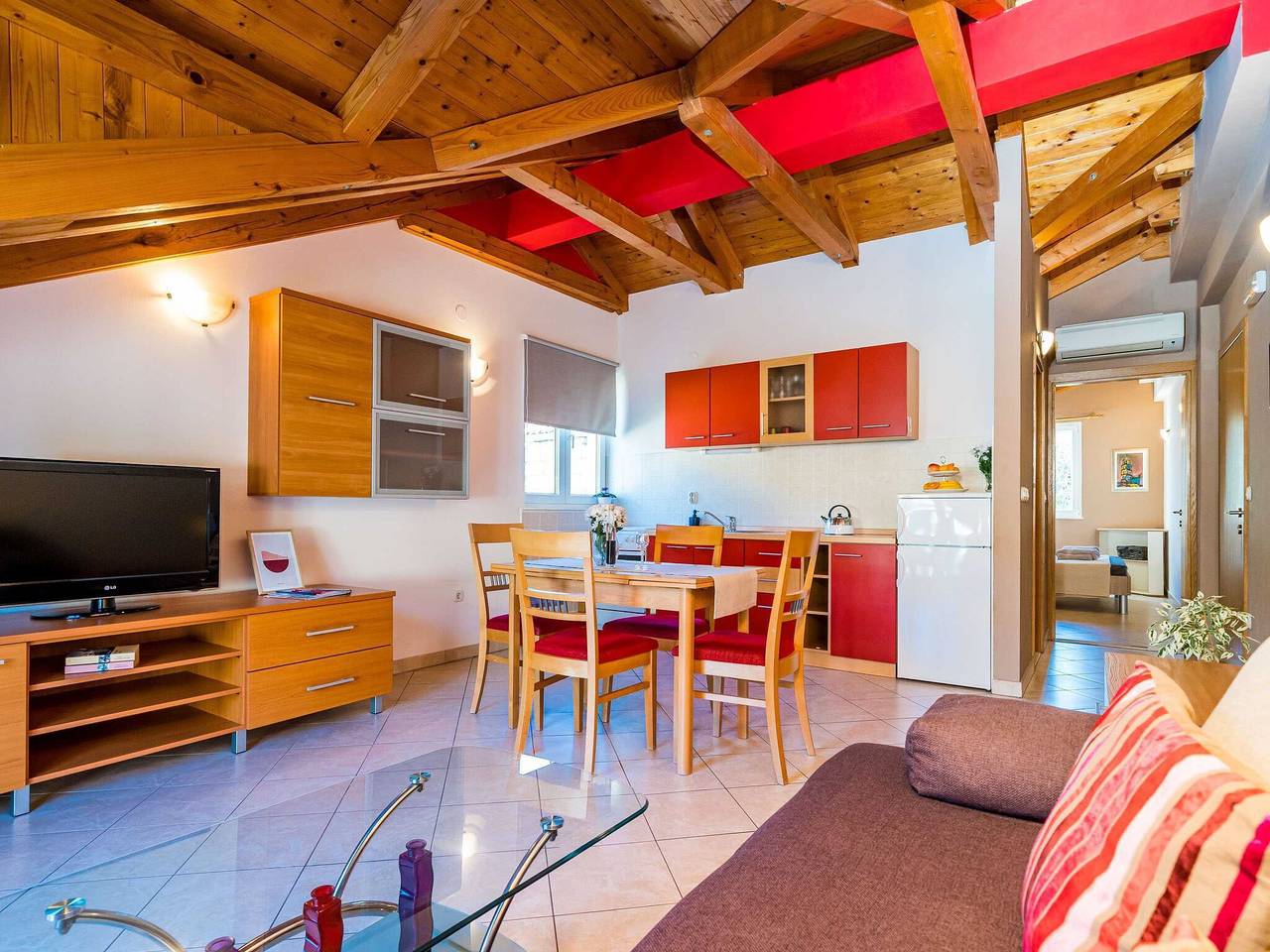 Apartamento entero, Apartments Vodnica- Comfort One Bedroom Apartment with Balcony and Partial Sea View A1 in Zaton, Grad Dubrovnik