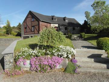 Cottage pour 3 personnes, avec vue et jardin à Bièvre