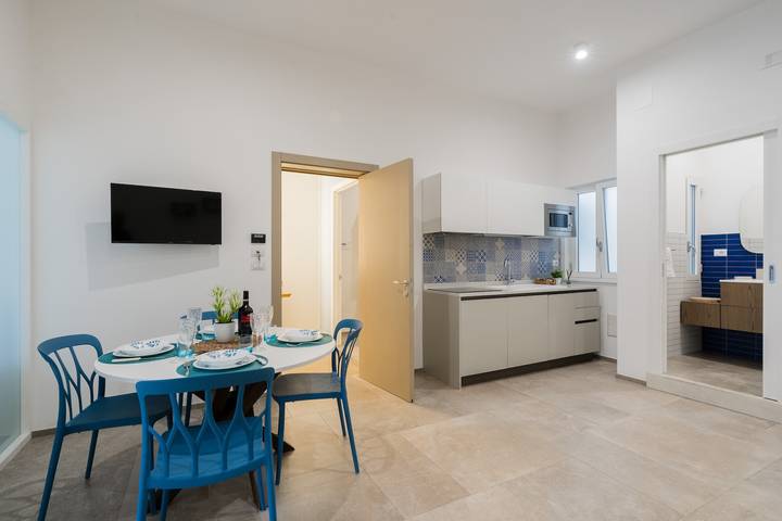 Casa Vacacional 'Elementi Luxury Acqua' con Balcón, Wi-Fi y Aire Acondicionado in Otranto, Otranto region