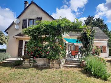 Gîte pour 8 personnes, avec jardin et vue à Boulleret