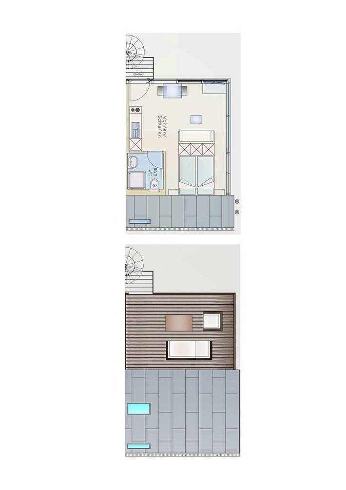 Ferienwohnung für 2 Personen, mit Terrasse in Geierswalde - 3