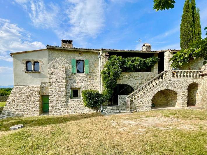 Appartement de vacances pour 4 personnes, avec vue et jardin