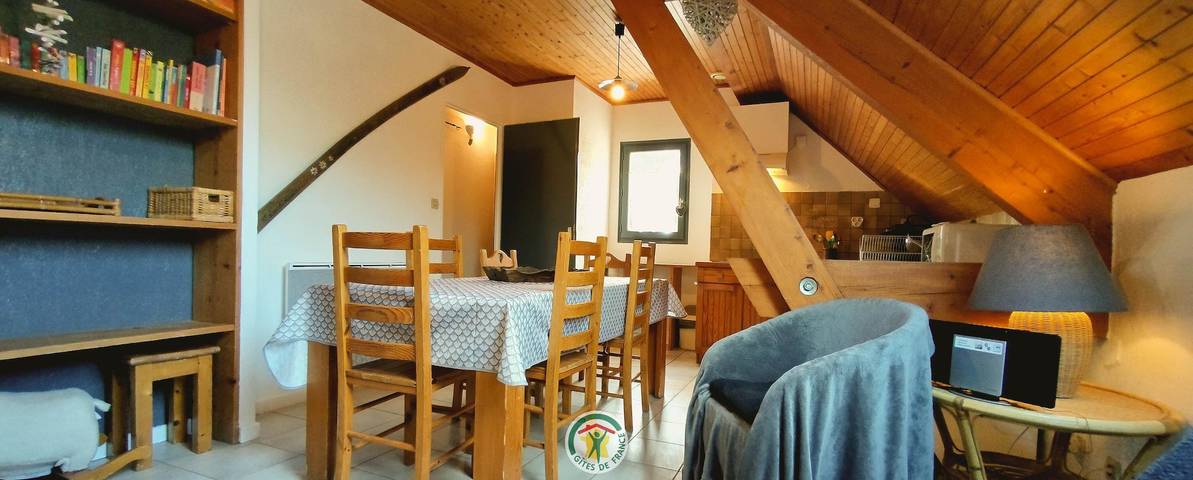 Gîte pour 3 personnes, avec terrasse, animaux acceptés à Gresse-en-Vercors - 4