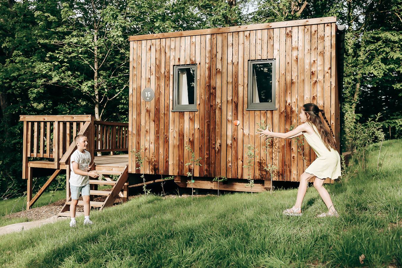 Hameau de l'Ourthe — Ecolodge | 2 Bedrooms (copy) in Houffalize, Bastogne